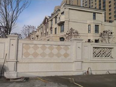 哈尔滨水韵长滩黄金麻院墙项目
